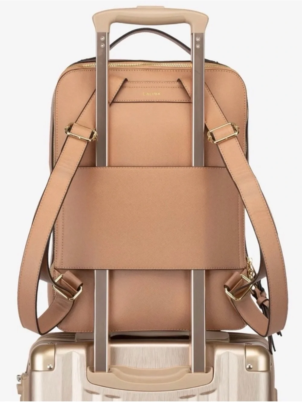 CALPAK Kaya 15” Laptop Backpack – Caramel